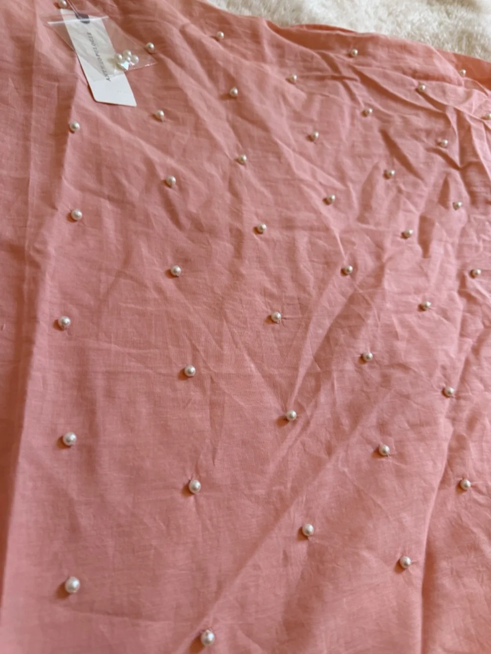 Anthropologie Celandine Fiona Pearl Sarong, 100% cotton, NWT